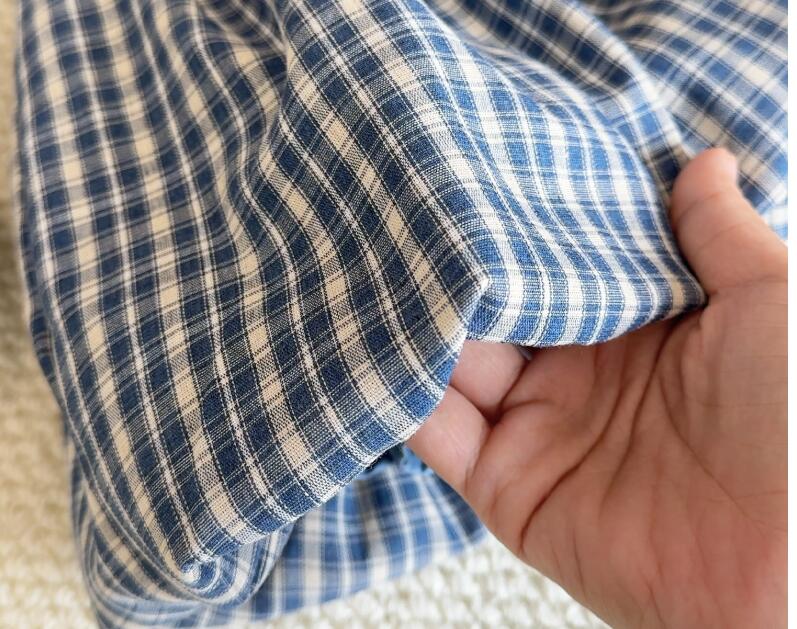 上品チェック柄ミニスカート フリル付き２色展開