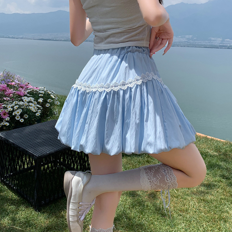 ミニスカート ふんわり爽やか泡立ちミニスカート