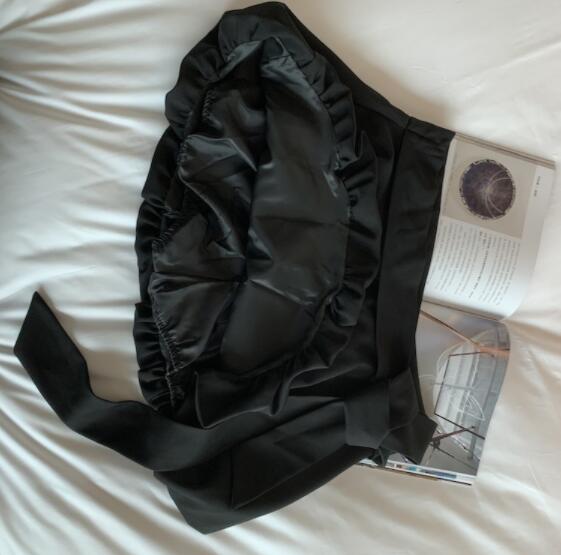 女の子用台形ミニスカート チェック柄