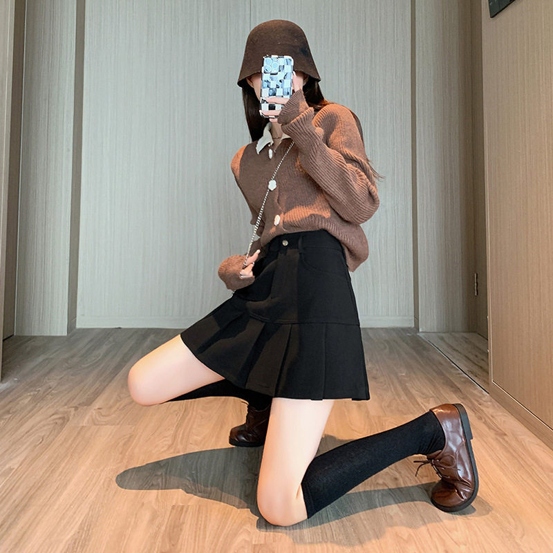 ミニスカート クラシカルプリーツミニスカート