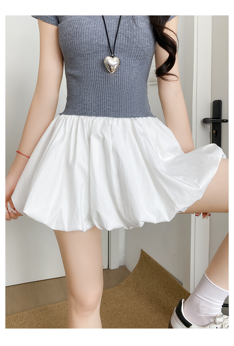 ミニスカート ふんわりバルーンミニスカート
