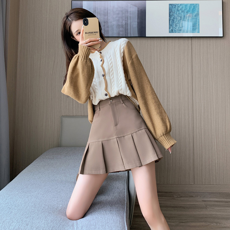 ミニスカート クラシカルプリーツミニスカート