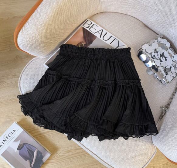 ティアードフリルミニスカート
