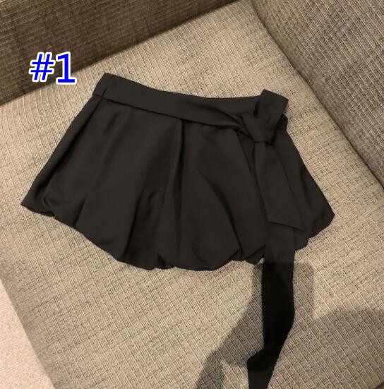 女の子用台形ミニスカート チェック柄