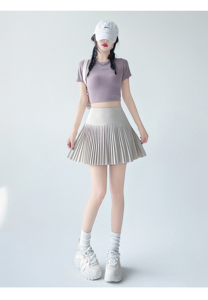 ミニスカート 上品フレアミニスカート