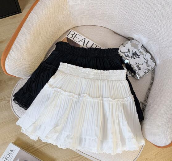 ミニスカートティアードフリルミニ