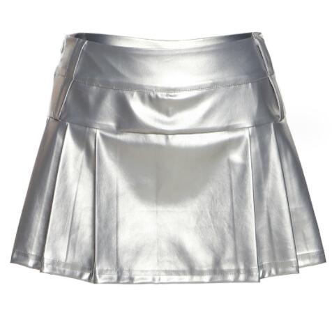 ミニスカートプリーツハイウェストミニスカート 