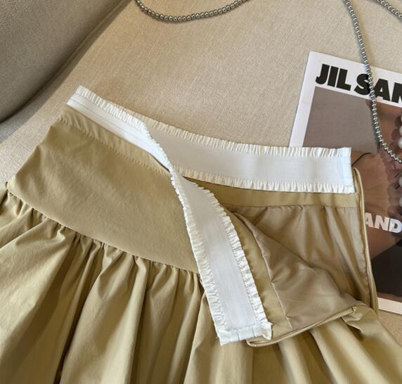 ミニスカートハイウエストフリルミニ