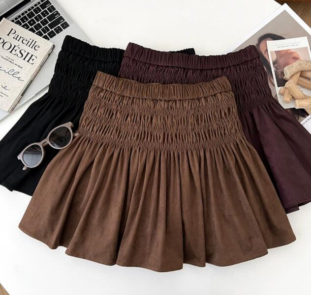 ハイウエストフレアミニスカート