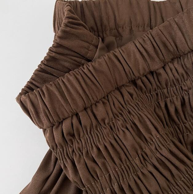 ハイウエストフレアミニスカート