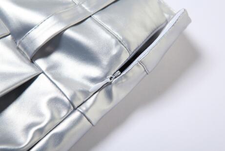 ミニスカートプリーツハイウェストミニスカート 