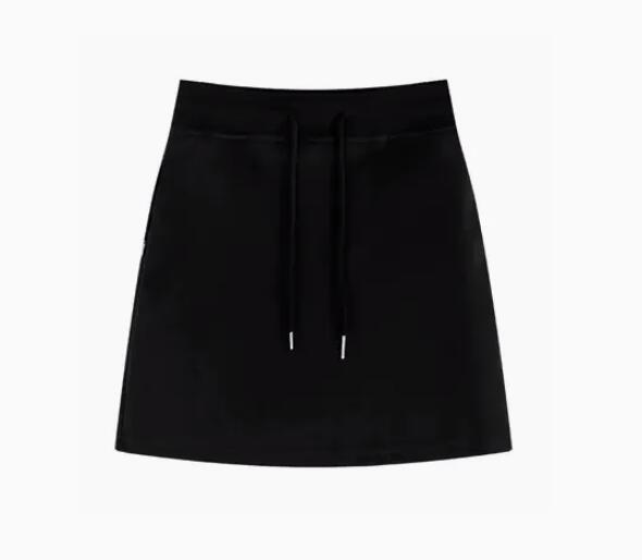 ミニスカートハイウエスト タイト  グレー