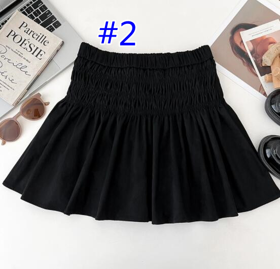 ハイウエストフレアミニスカート