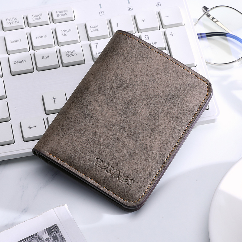 コンパクト 財布 上質な縫製 シンプル薄型財布