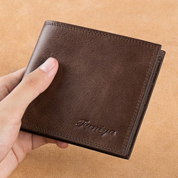 コンパクト 財布 本革職人の薄型二つ折り財布