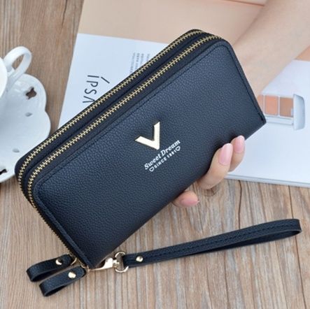 コンパクト 財布 ツインファスナー 多機能コンパクト財布