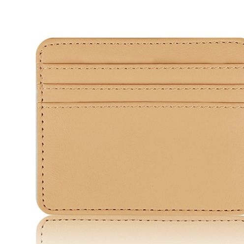 コンパクト 財布 薄型二つ折り革財布カードケース付き