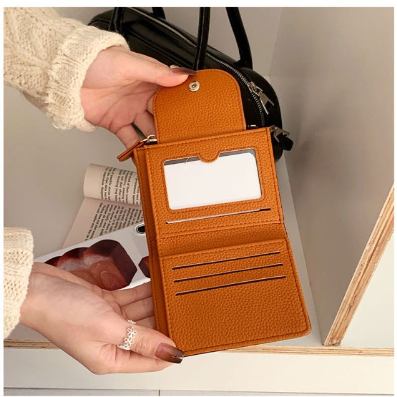 コンパクト 財布 レディース 二つ折り財布 軽量 小銭入れ付き 大容量