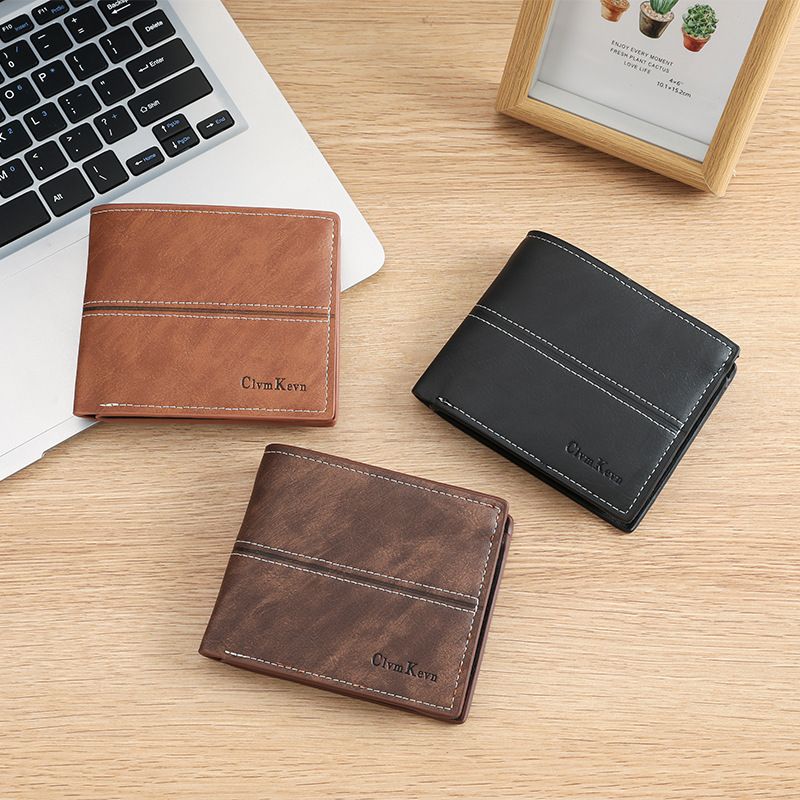 コンパクト 財布 メンズ スタイリッシュ ヴィンテージ 二つ折り財布