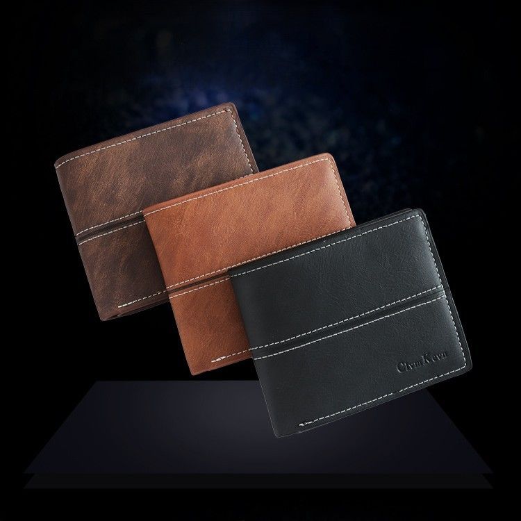 コンパクト 財布 メンズ スタイリッシュ ヴィンテージ 二つ折り財布