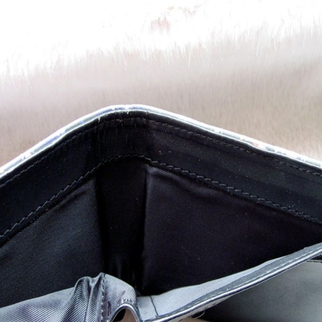 コンパクト 財布 チェック柄デザイン二つ折り財布小銭入れ付き