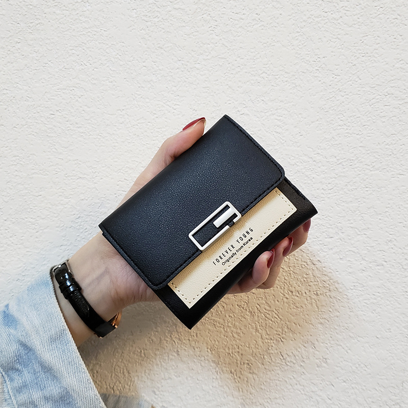 コンパクト 財布 フォーマル仕様 ミニマル三つ折り財布