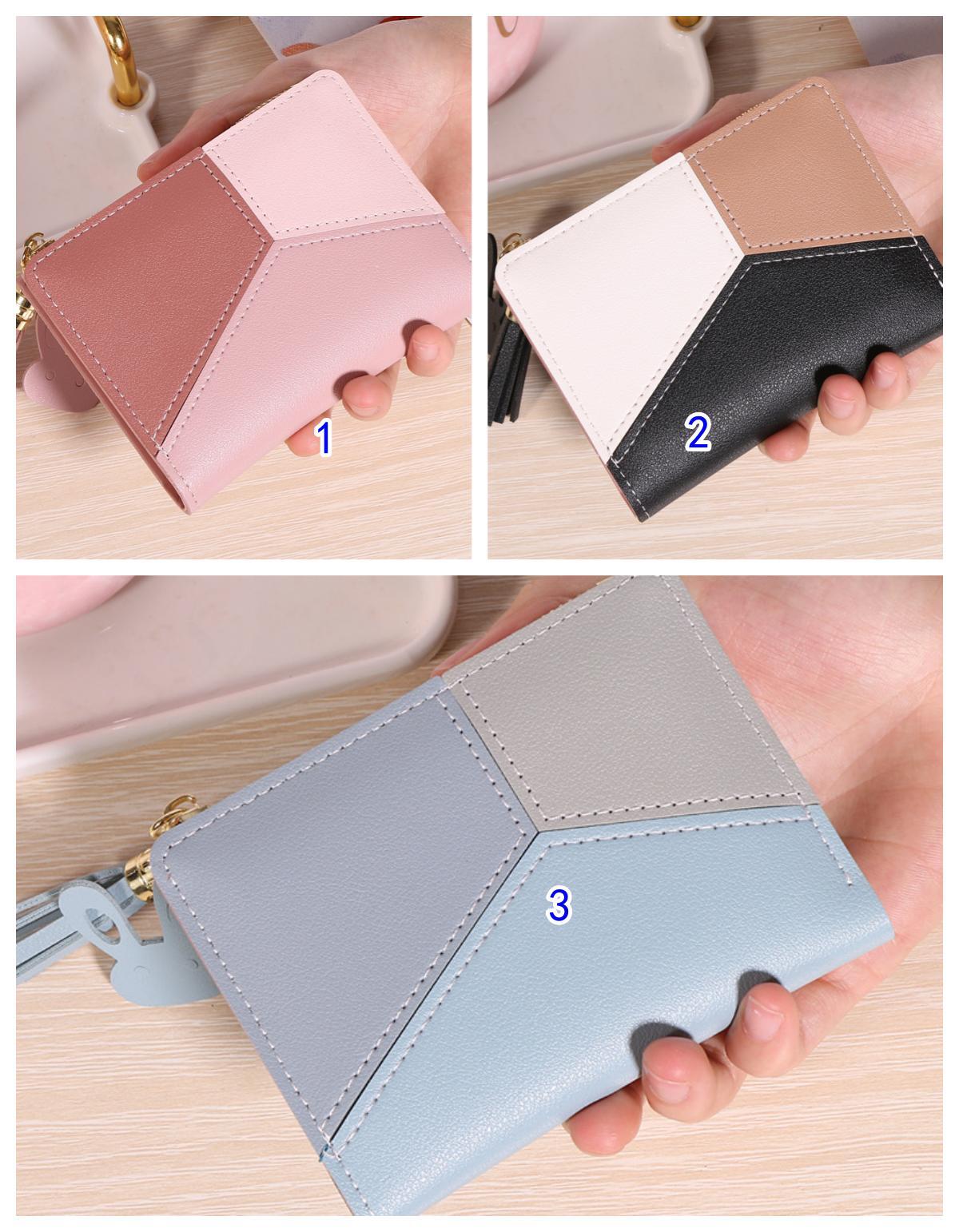 コンパクト 財布 レディース二つ折り 小銭入れ付き