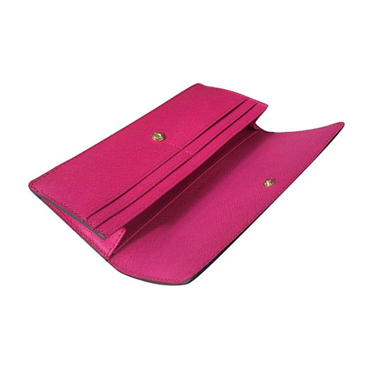 コンパクト 財布 クロコ型押し バックル付き コンパクト財布 三 つ折り