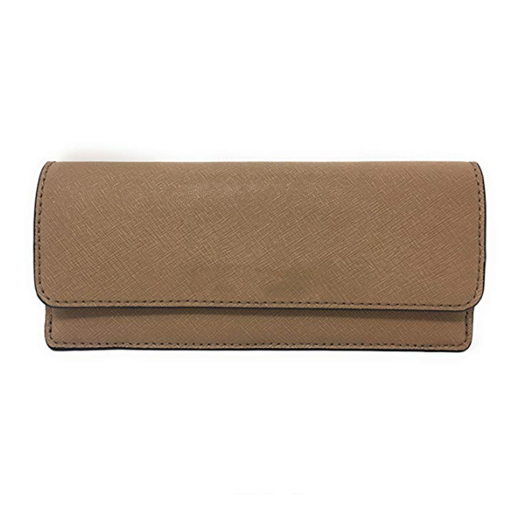 コンパクト 財布 上質型押しレザー薄型長財布