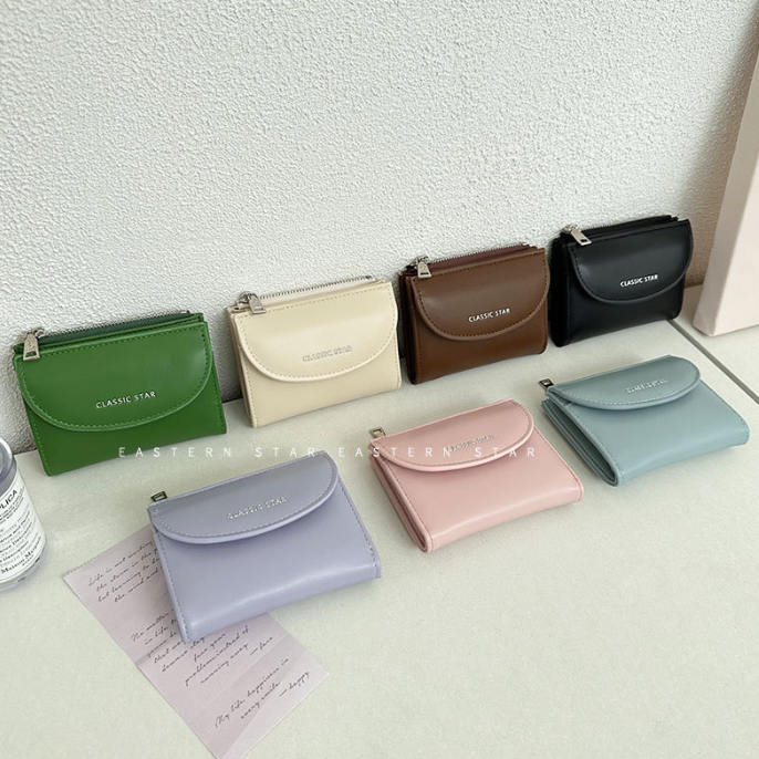 コンパクト 財布 二つ折り財布 コンパクト小銭入れ付き短財布