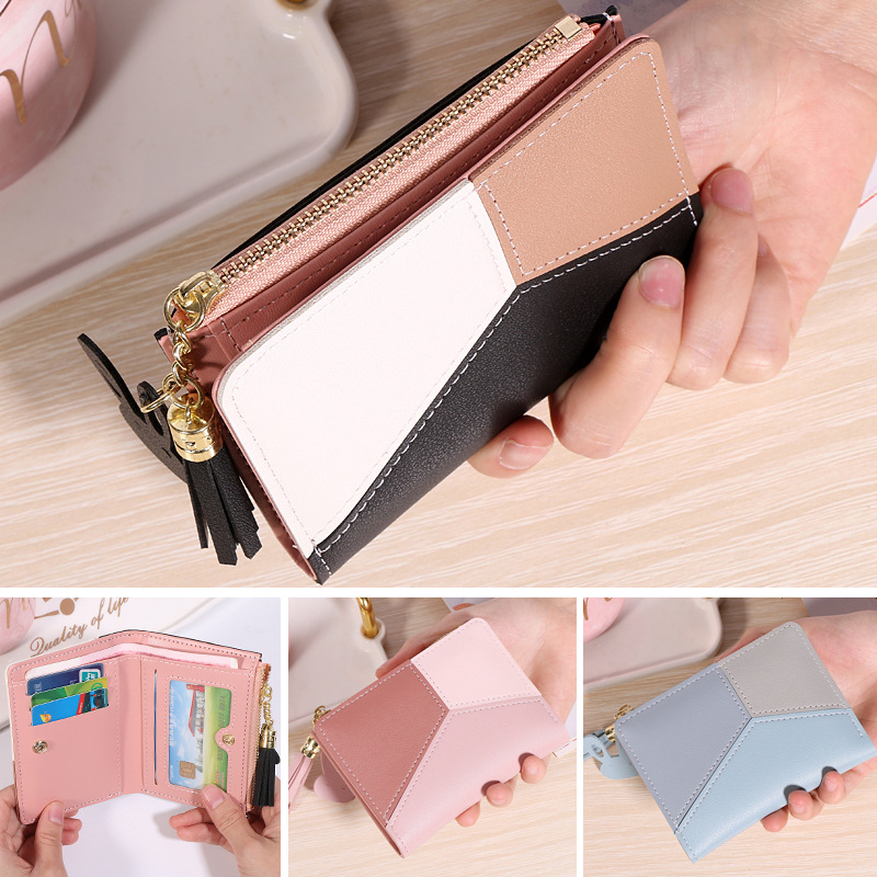 コンパクト 財布 レディース二つ折り 小銭入れ付き