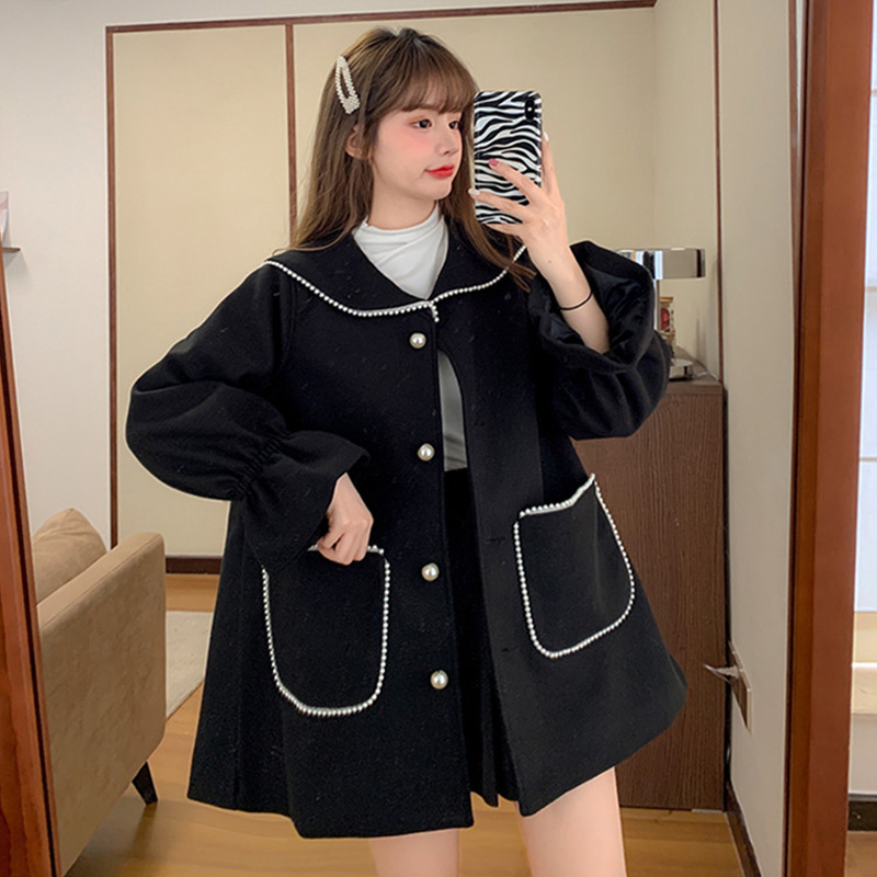 フレンチガーリー　韓国風スキニーコート　アウター