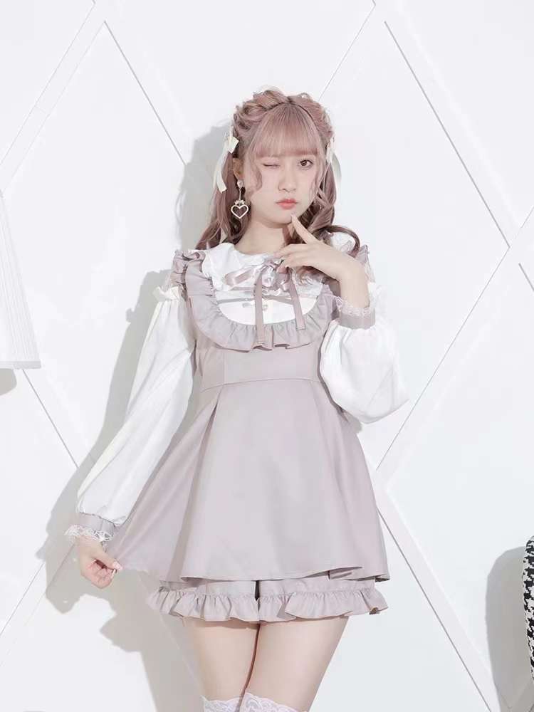 フレンチガーリー  乙女心くすぐるロリータワンピースセット