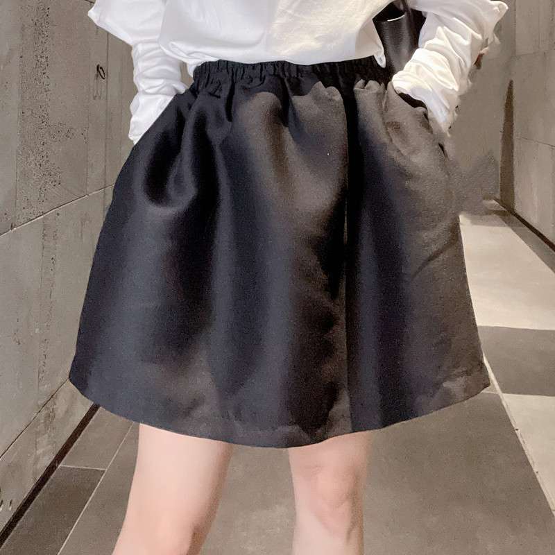 フレンチガーリー フワリ軽やかミニスカート