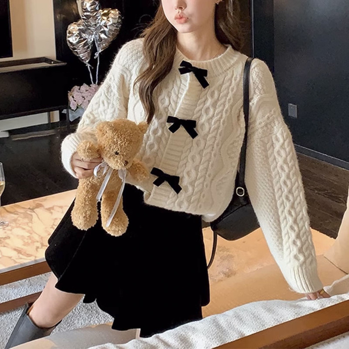 フレンチガーリー　セーターカーディガン