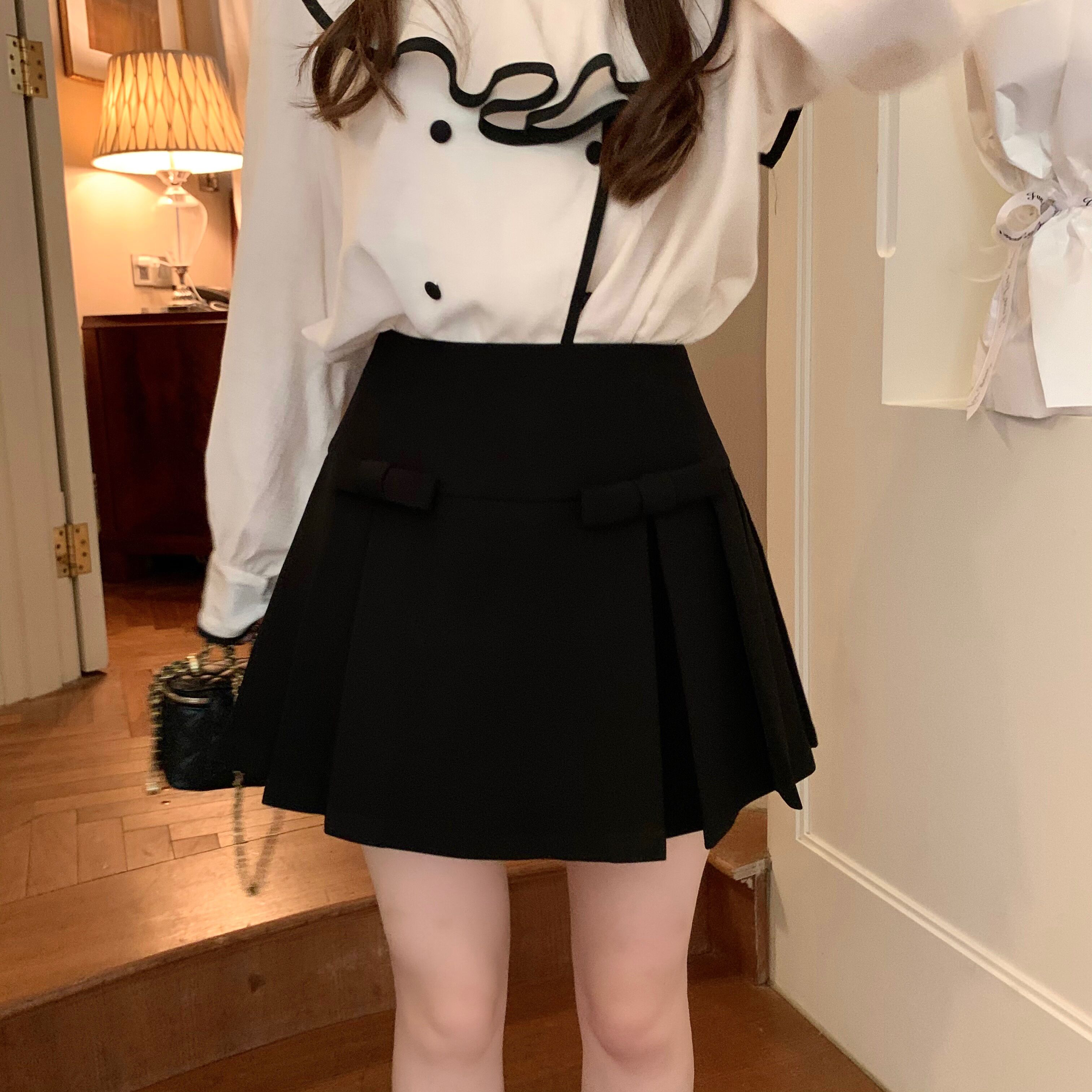 フレンチガーリー　清楚なハイウエストスカート