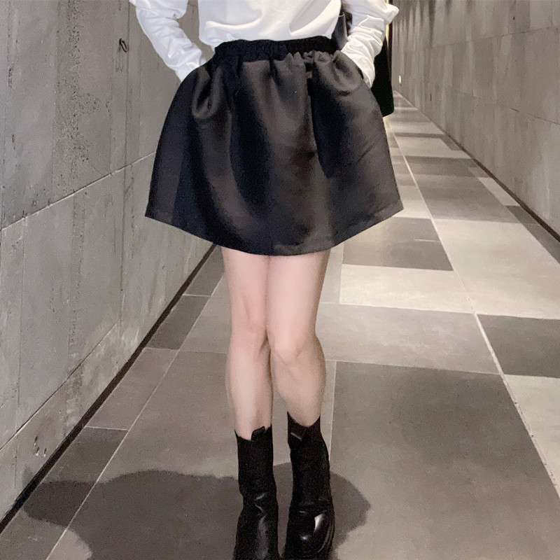 フレンチガーリー フワリ軽やかミニスカート
