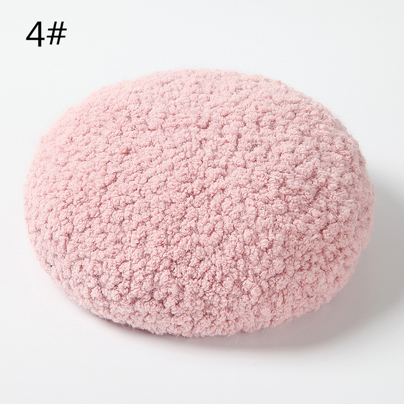 フレンチガーリー 秋冬新作ふわふわうさぎ毛ベレー帽小顔効果