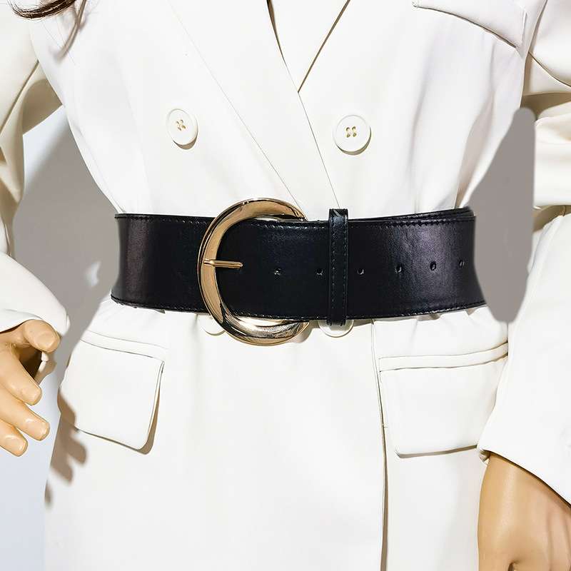 ベルト レディース レザーベルト 上質な革製ウエストベルト