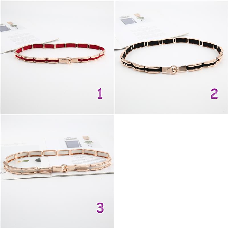 レディース ベルト レディース チェーンベルト 金属製 ウエスト飾り帯 細身