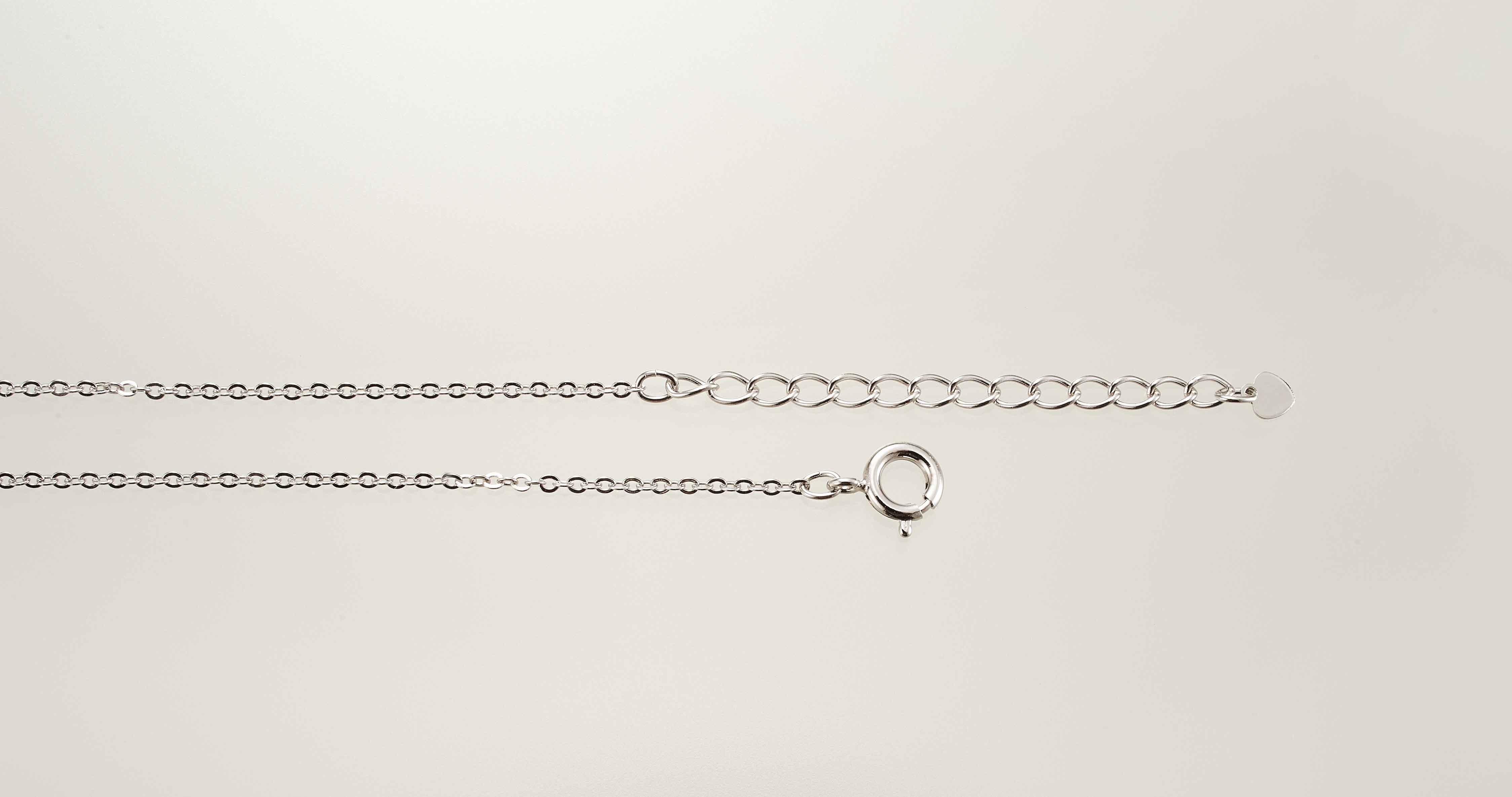 幸せの輝き シルバー ネックレス 3本セット