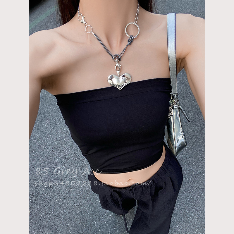 シルバー ハート ペンダント ネックレス 