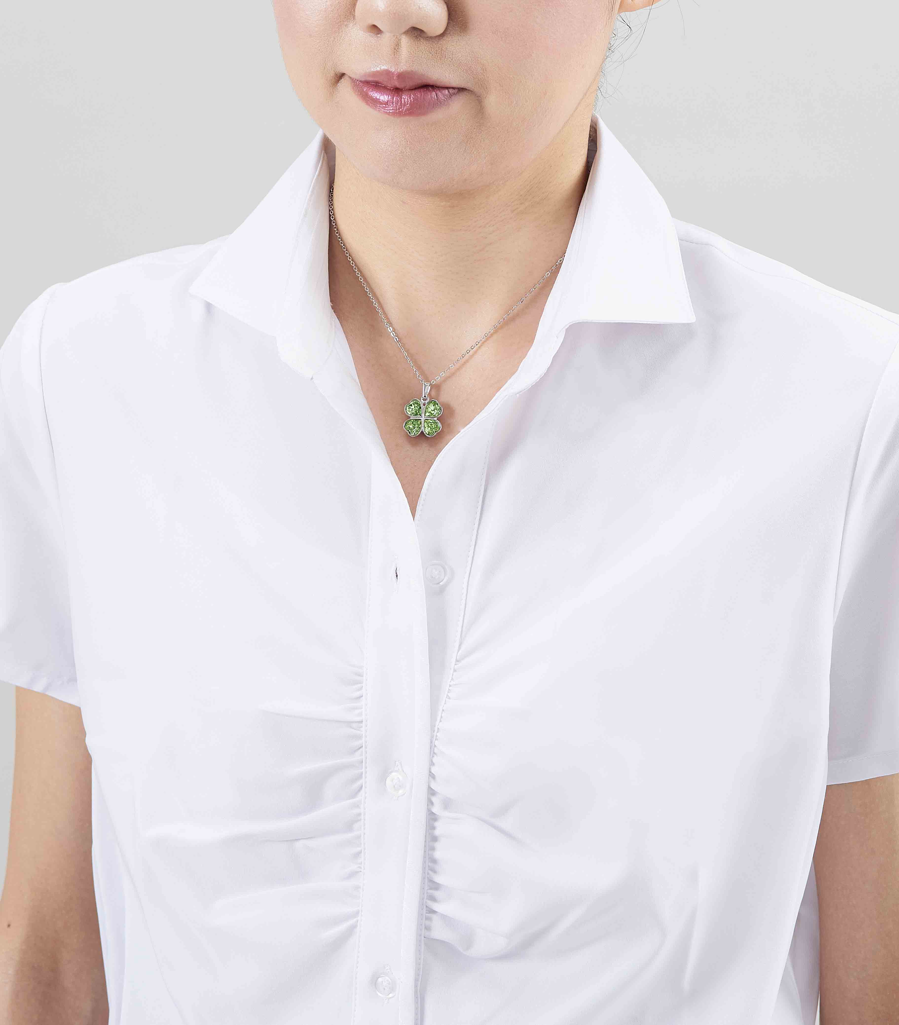 幸せの輝き シルバー ネックレス 3本セット