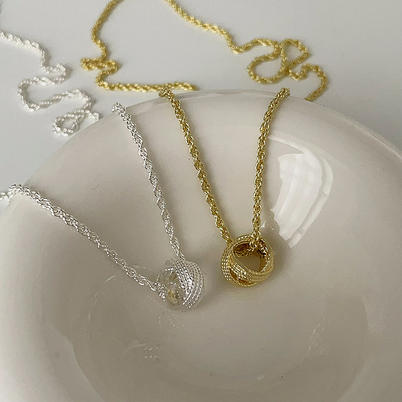 ゴールドチェーン首飾り錆びにくい上品