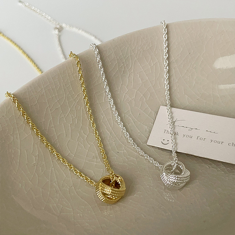 ゴールドチェーン首飾り錆びにくい上品