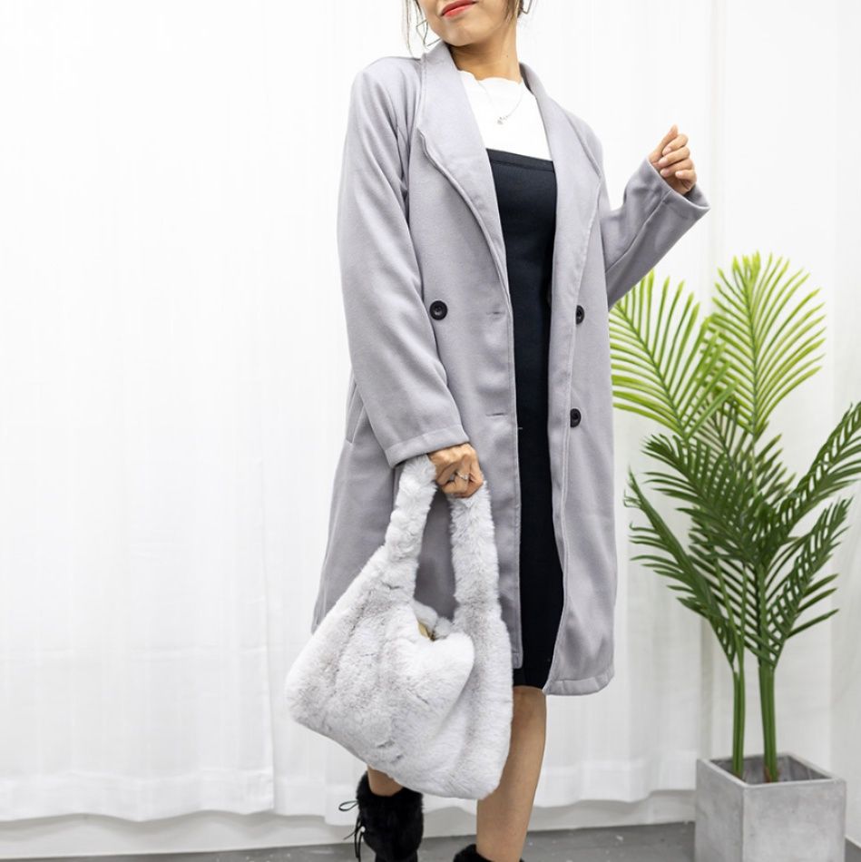 30代ファッション 大人のロング丈チェスターコート