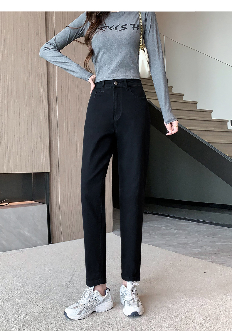 30代ファッション すっきりシルエット美脚パンツ