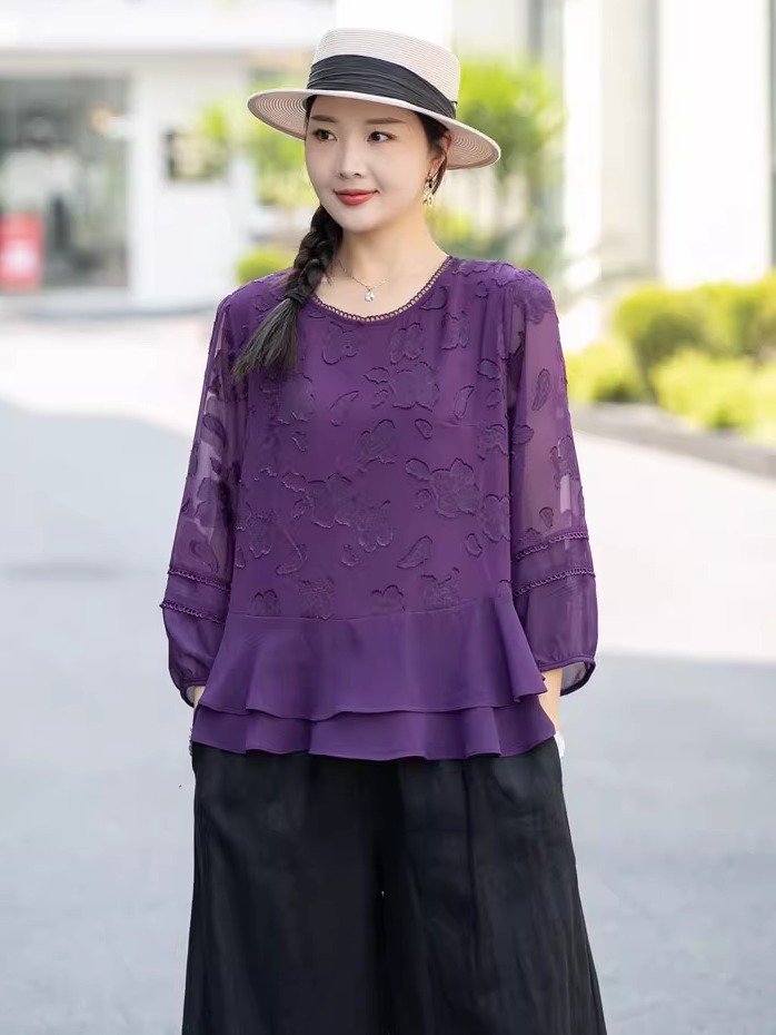 30代ファッション シルエット美人ワイドパンツ