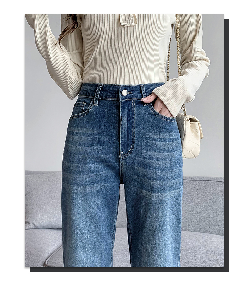 30代ファッション すっきりシルエット美脚パンツ