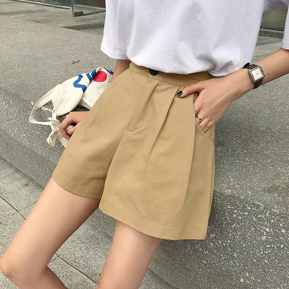 30代ファッション ハイウエスト ショートパンツ レディース 美脚